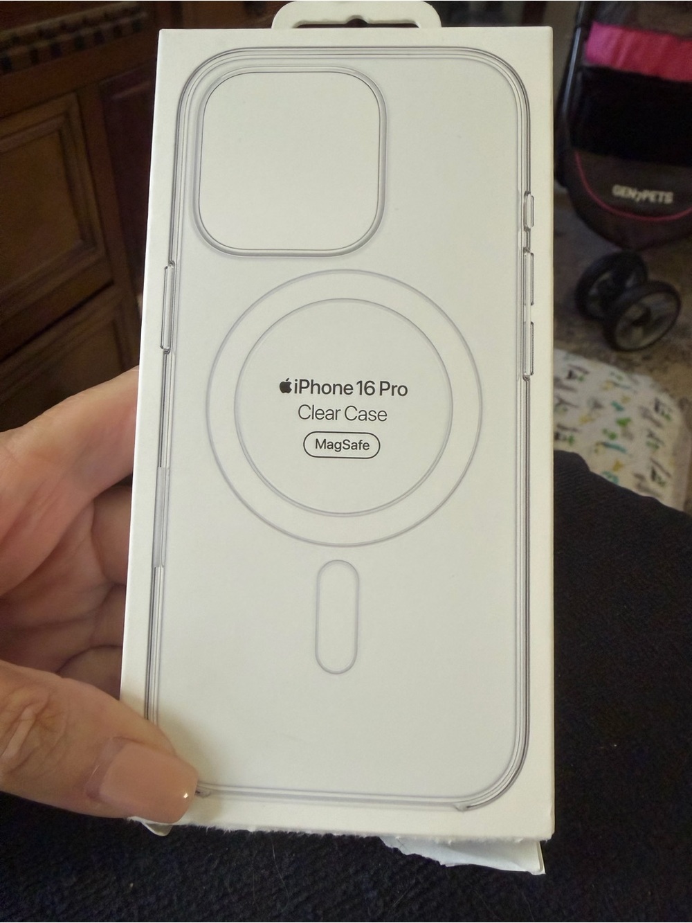 Apple Clear iPhone 16 Pro MagSafe Case - Transparent